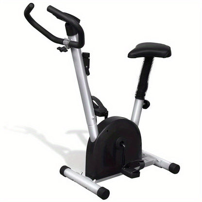 Elittica High-Quality Indoor Cycling Bike with Tungsten Steel Frame, Black Saddle, and Adjustable Resistance - Perfect for Home Workouts, Home Workout Equipment|Adjustable Resistance Bike|Durable Steel Frame