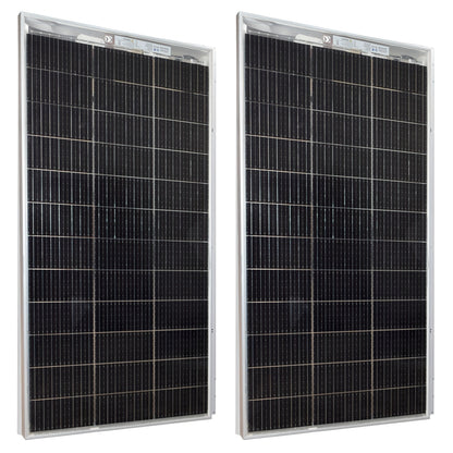 120W Zonnepaneel – Solar Paneel – Photovoltaïsch Paneel – Rigid Zonnepaneel – Transparant Zonnepaneel – Monokristallijn Silicium – Compact & Licht Gewicht – Inclusief 90cm Kabel