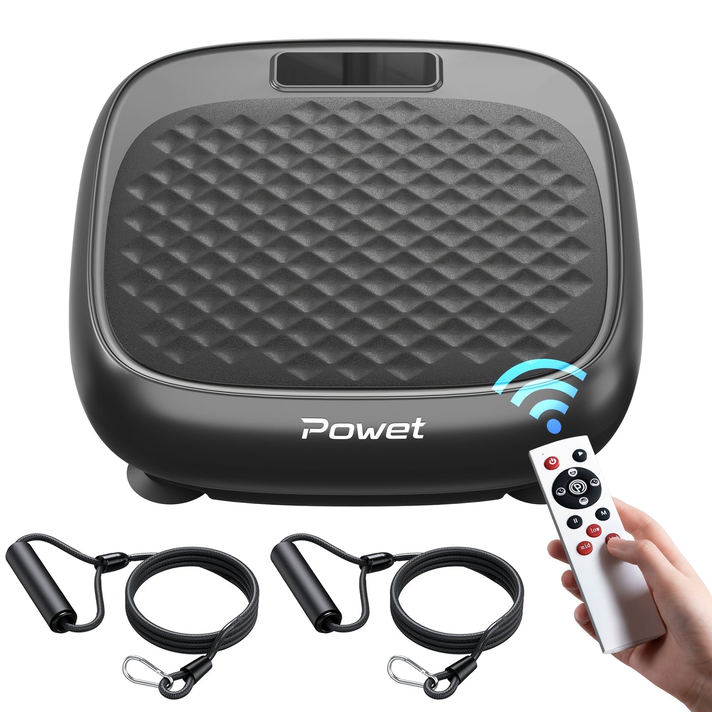 Trilplaat – Vibratieplaat – Powerplate – Vibratietrainer – Fitnessplatform – Compact Mini Formaat – Stevig IJzeren Materiaal – Draagkracht Tot 100 kg