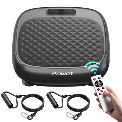 Trilplaat – Vibratieplaat – Powerplate – Vibratietrainer – Fitnessplatform – Compact Mini Formaat – Stevig IJzeren Materiaal – Draagkracht Tot 100 kg