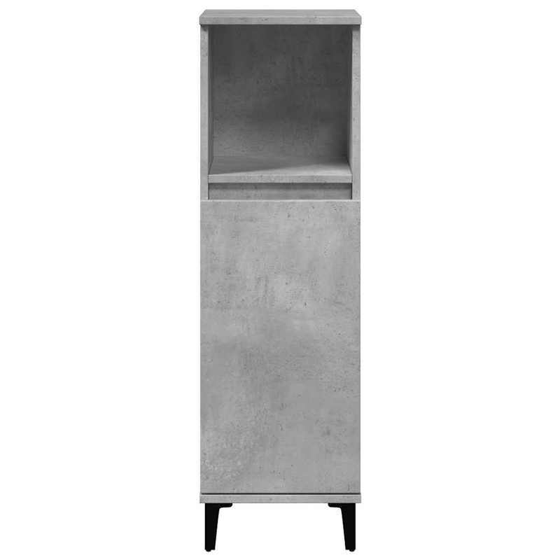 Hoekboekenkast – Hoekkast – Boekenrek – Opbergkast – Boekplank – Zwart Hout – 4 Lagen – 85x85x140 cm