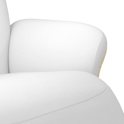 Relaxfauteuil – Relaxstoel – Draaifauteuil – Verstelbare Fauteuil – Loungefauteuil – 360 Graden Draaibaar – Verstelbare Rugleuning 105-125° – Kunstleren Bekleding