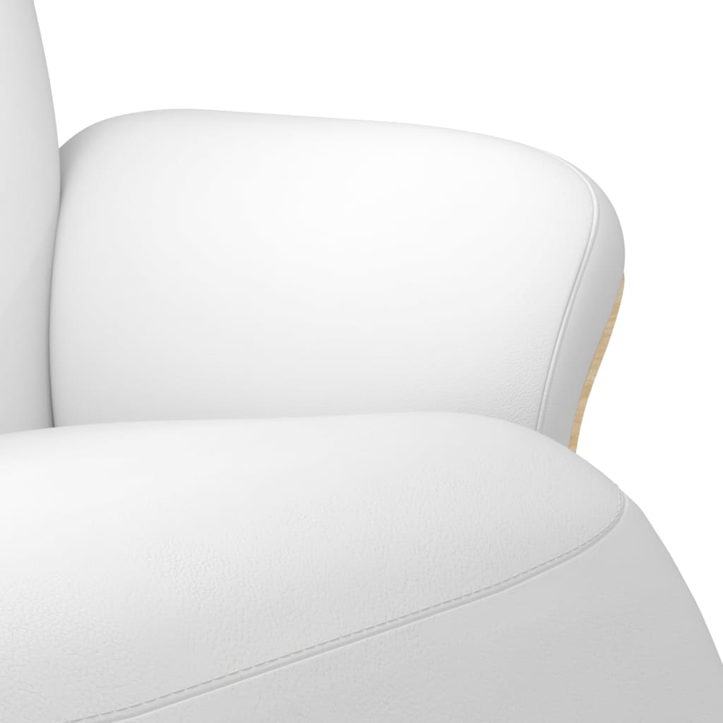 Relaxfauteuil – Relaxstoel – Verstelbare Fauteuil – Draaifauteuil – Loungefauteuil – Kunstleer Bekleding – 360° Draaibaar