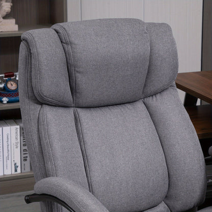 Bureaustoel – Office Chair – Bureaustoel – Draaistoel – Schommelstoel – Ergonomisch – Extra Breed Zitvlak – Tot 220 Kg Belastbaar