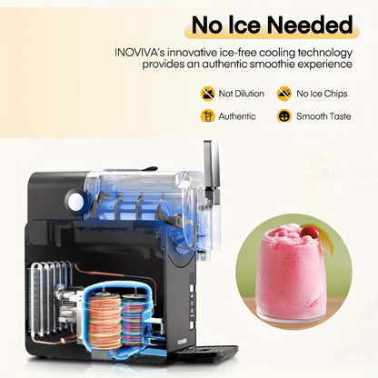 Bevroren Drankjes Machine – Slushmaker – Smoothie Maker – Milkshake Machine – 2 Liter Volume – Snelle Invries Technologie – Zelfreinigend Systeem