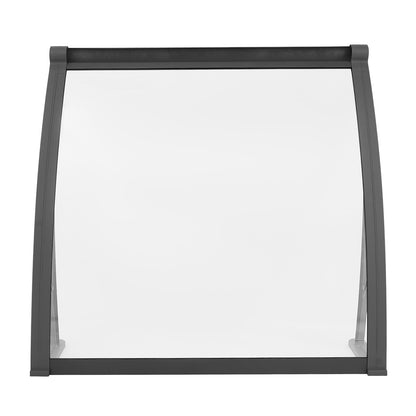 Clear Rain Shelter Cover, Window Awning Rain Shelter, Front Door Canopy, Outdoor Shelter, Door Canopy, Minimalist Shelter, Sleek Design, Weatherresistant, Durable Construction, Rain Protection, Window Cover