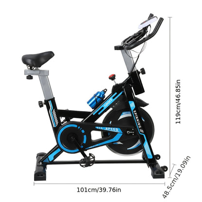 Indoor Cycling Bike – Hometrainer – Fitnessfiets – Exercise Bike – Stationary Bike – Compact Design – Stille Frictieweerstand