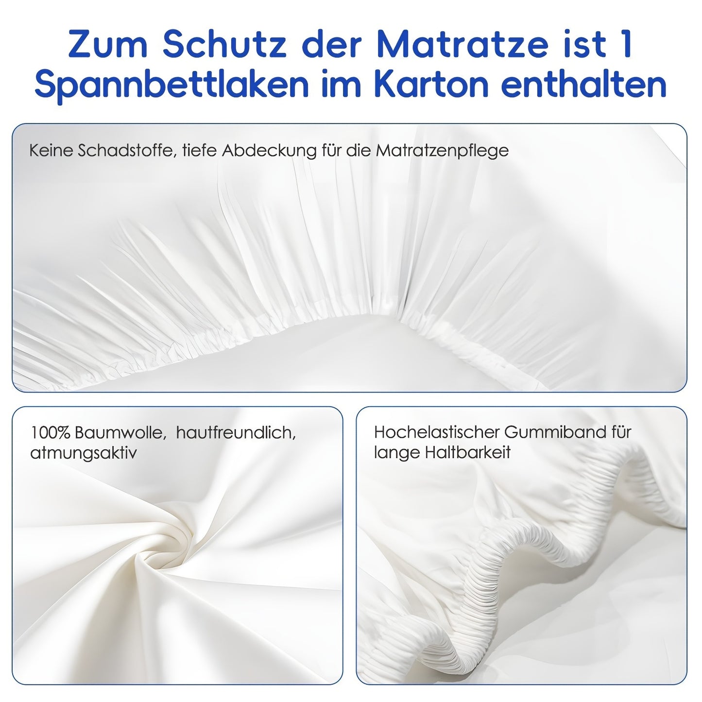 Pocketveringmatras – Matras – Slaapmatras – Innerspring Matras – 100x200 cm – 7-Zone Pocketvering – Hypoallergeen – Medium Stevig H3 – Hoogte 22 cm – Ademend Katoen