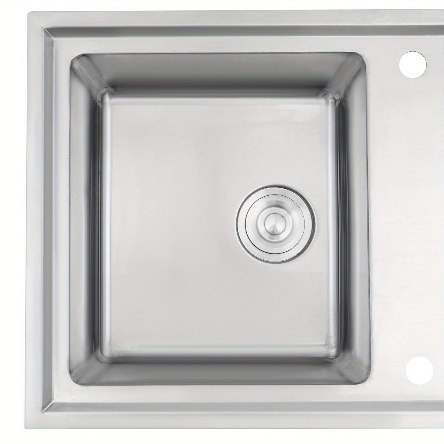 Keukenspoelbak – Spoelbak – Gootsteen – Wasbak – Afwasbak – RVS 201 Roestvrij Staal – 40x40 cm – Met Filtermand