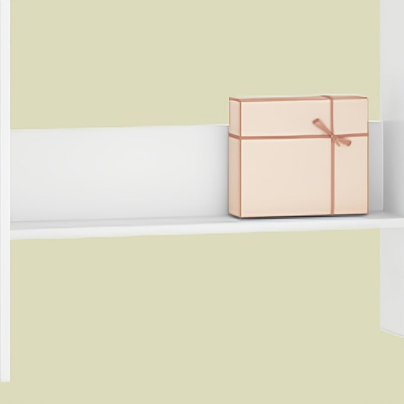 Toilettafel – Kaptafel – Make-up Tafel – Opmaaktafel – Dressoir – Ruime Opbergruimte en Anti-kantelbeveiliging – Compacte Witte MDF Spaanplaat Kaptafel met Ovale Spiegel en Gouden Poten