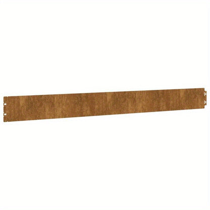 Grasranden – Gazonranden – Tuinranden – Borderafscheiding – Grasrandzetten – Flexibel Cortenstaal – 50 Stuks 10x103 cm