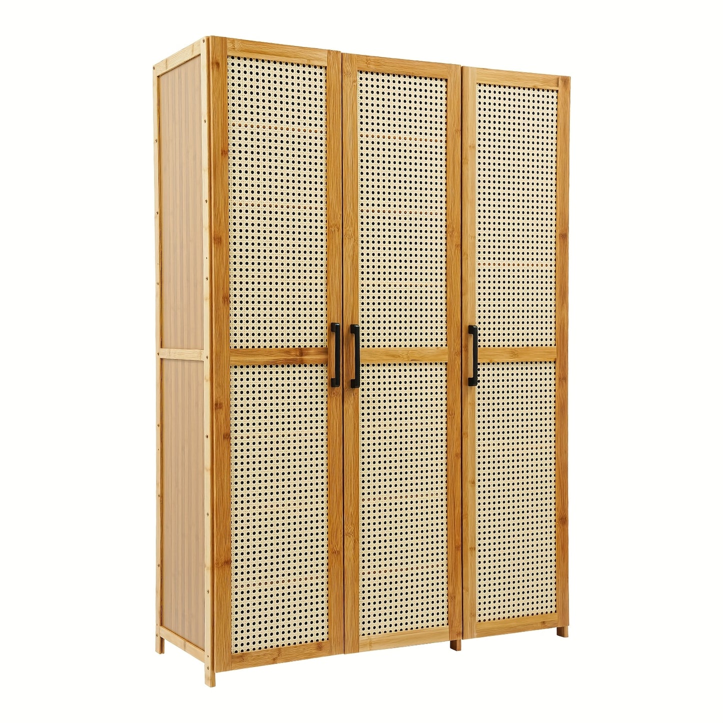 Schoenenkast Modern – Schoenopberger – Schoenrek – Schoenmeubel – Schoenhouder – Houten Kleur Variant – 3 Deuren Met 9 Planken – Ruimtebesparend & Draagkracht 20 kg Per Plank
