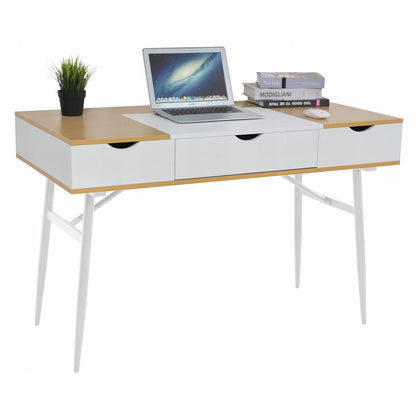Computerbureau – Werktafel – Bureau – Schrijftafel – Studieplek – Ruim Werkblad – Steviele Stalen Poten