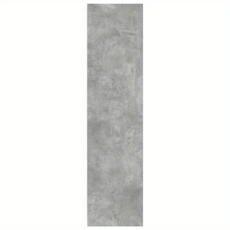 Wardrobe 30X50X200 Cm Treated Wood Concrete Gray