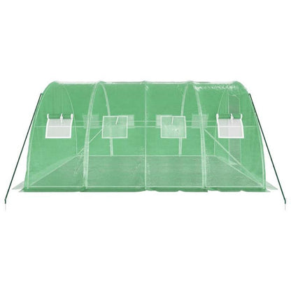 Kweekkas – Tuinkas – Groentekas – Serre – Plantenkas – Stevig Frame – 16 m² - 4x4x2m – Transparante Panels – Weerbestendig Design