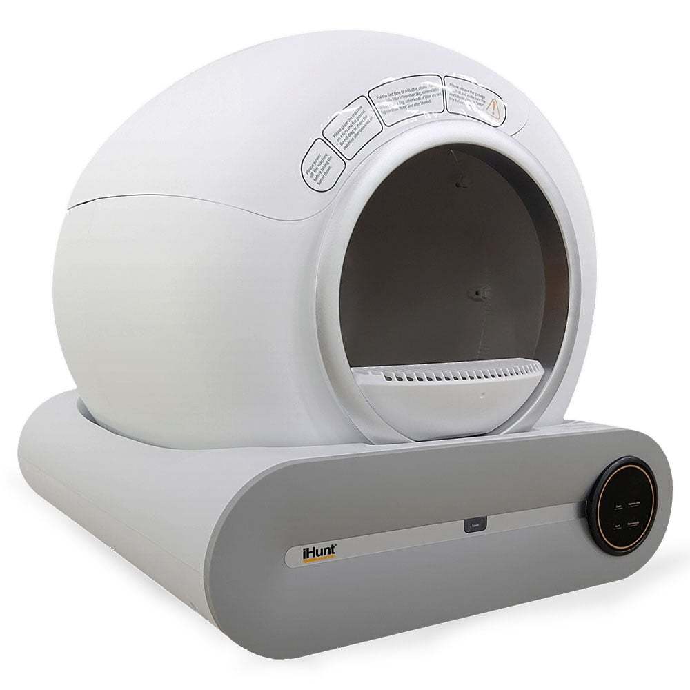 Kattenbak – Kattentoilet – Zelfreinigende Bak – Automatische Kattenbak – Elektrische Kattenbak – 65L Inhoud – Touchscreen & App-Bediening