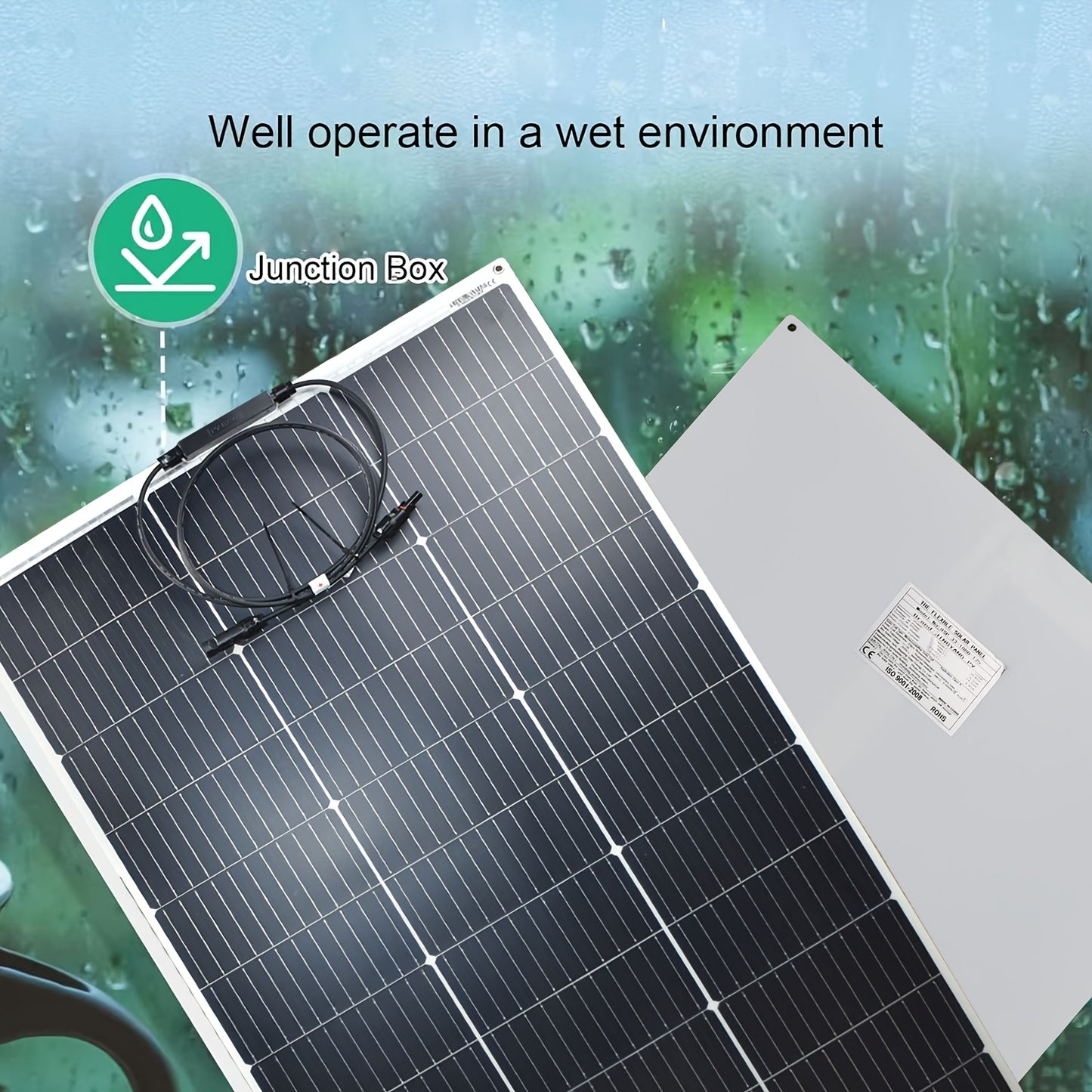 Zonnepaneel – Solar Panel – Zonnesysteem – Zonne-energiepaneel – Monokristallijn Paneel – 2x 125W 18V – Flexibel & Weerbestendig – Eenvoudige Installatie