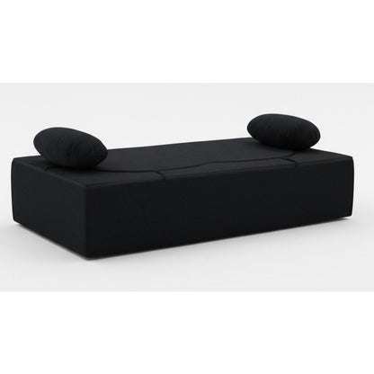 Klapbank – Slaapbank – Slaapbankje – Bankbed – Kinderbank – Modern Scandinavisch Design – Memory Foam Matras 200x100 cm – Afneembare Wasbare Hoes – Zachte Bouclé Bekleding