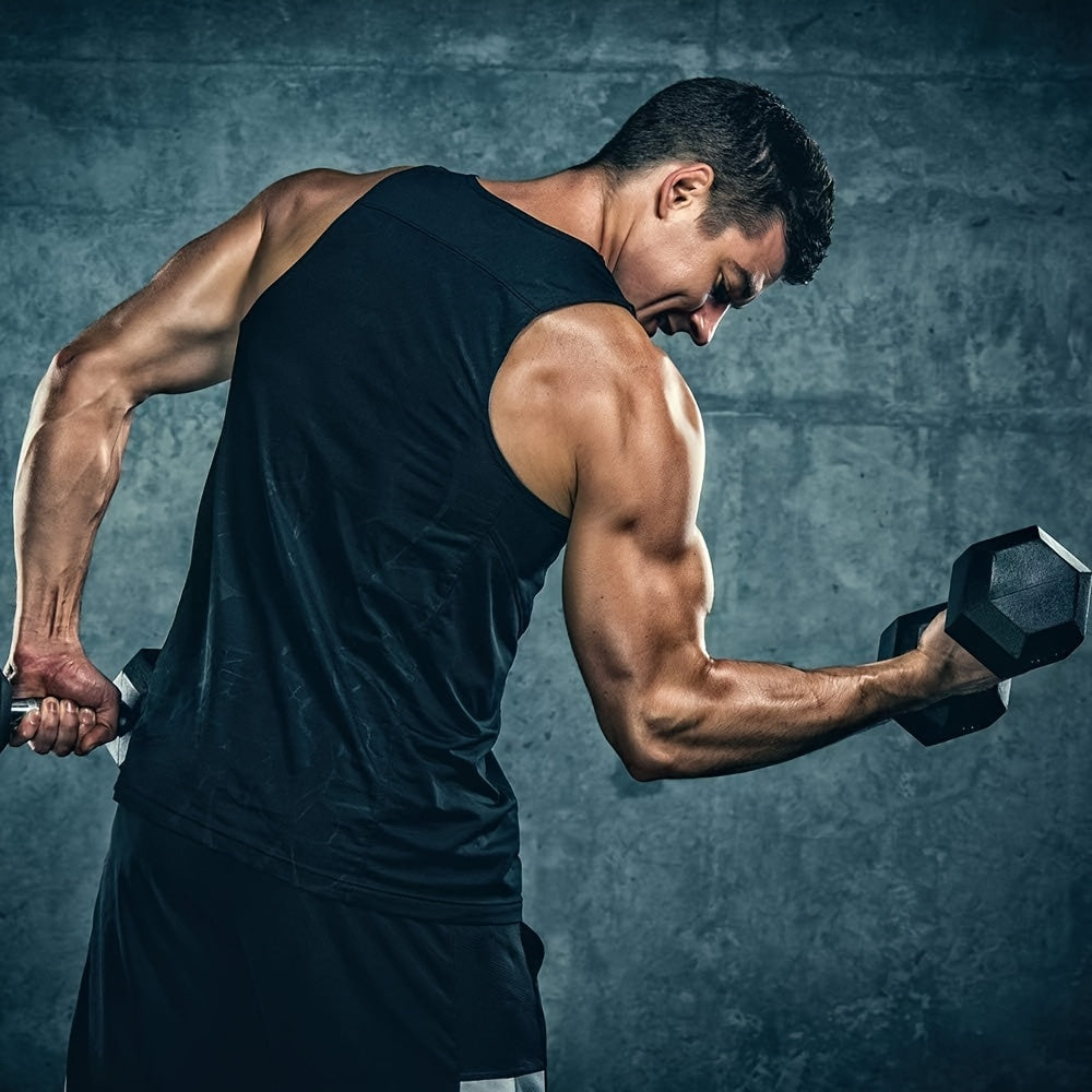 Halters – Dumbbells – Halterset – Gewichten – Verstelbare Dumbbells – 2x 10 kg – Gietijzer Met Antislip Coating – Ergonomische Handvatten