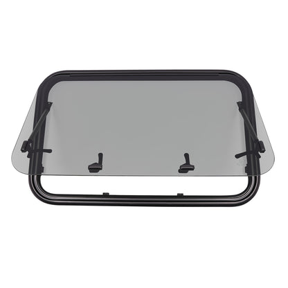 Motorhome Raam – Caravan Raam – Camper Raam – Zijraam – Push Window – Met Vliegengaas – Aluminium – 900 x 550 mm – Wit