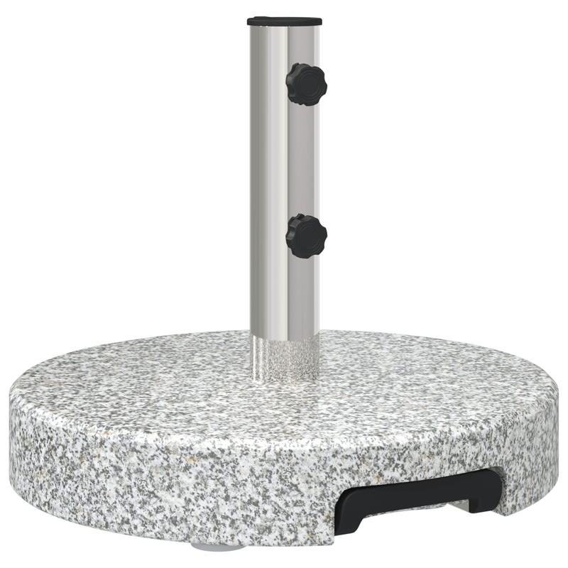 Parasolstand – Parasolvoet – Parasolhouder – Umbrella Base – Buitenstandaard – 29kg Zwaar Carbon Staal – Windproof Anti-Slip Basis Grigio