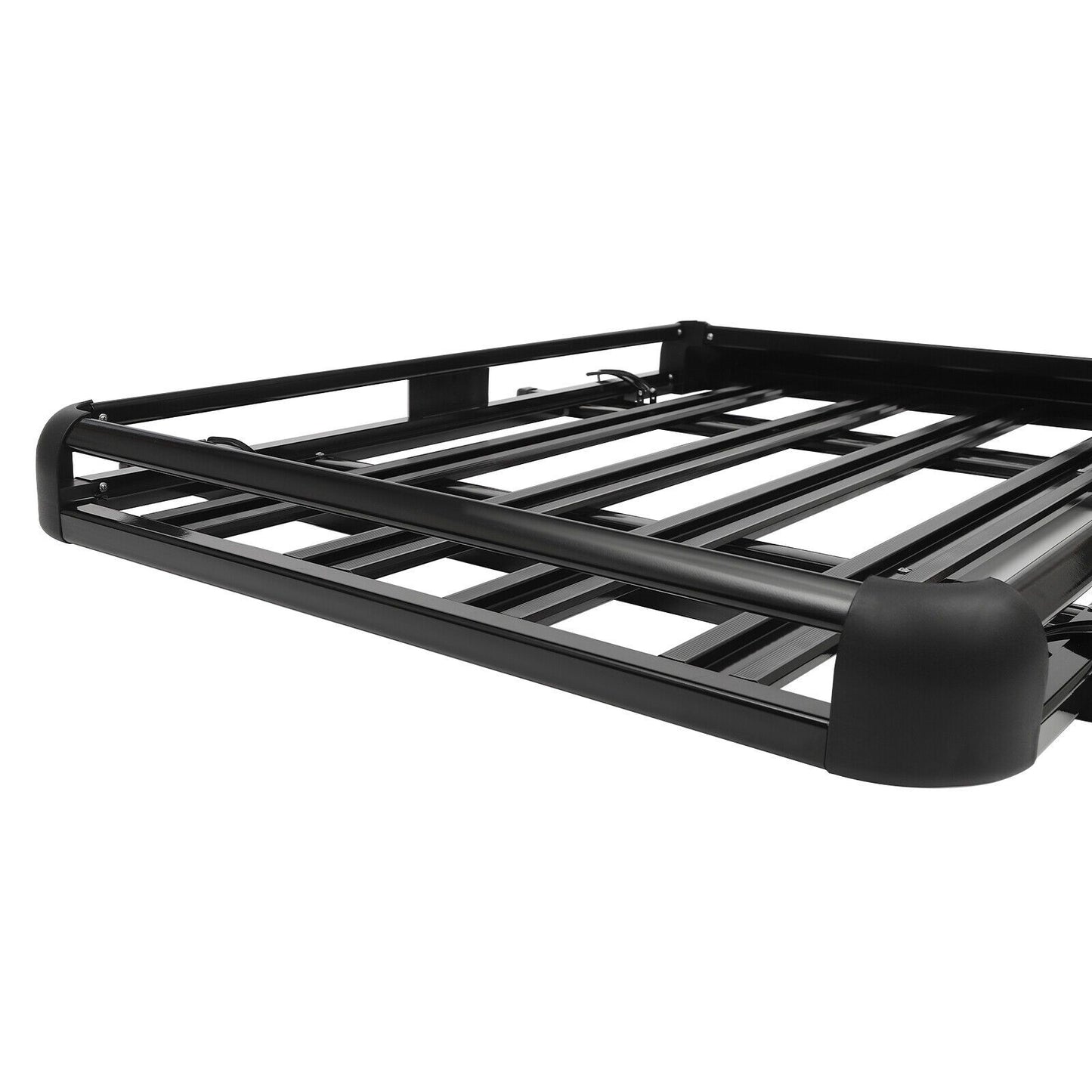Dakkofferdrager – Dakdrager – Dakraildrager – Autodakdrager – Bagagedrager – Aluminium Zwart – Verstelbaar 100-135 cm – Max. Draagvermogen 150 kg