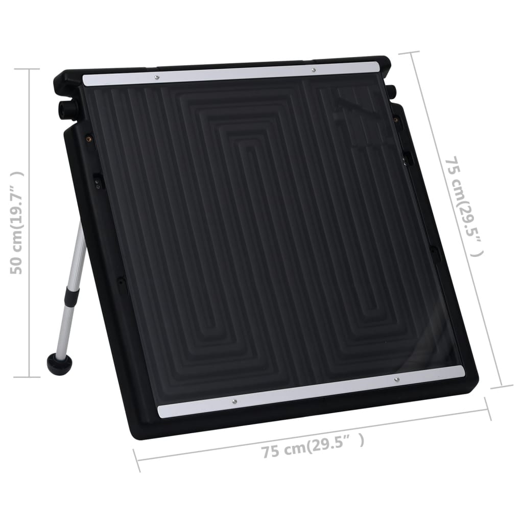 Zonnecollector Zwembad – Zwembadverwarming – Zonnepaneel – Zonneboiler – Solar Mat – UV-Bestendig Kunststof – Verstelbare Hoek 40-60°