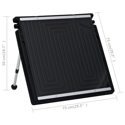 Zonnecollector Zwembad – Zwembadverwarming – Zonnepaneel – Zonneboiler – Solar Mat – UV-Bestendig Kunststof – Verstelbare Hoek 40-60°