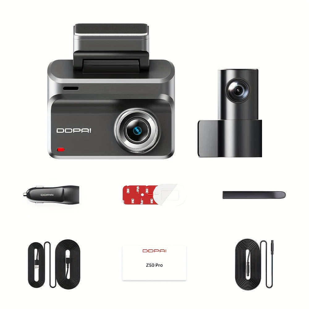 Dashcam – Auto Camera – Dual Camera – Voor en Achter – Wifi Dashcamera – Super Nachtzicht – Loop Opname