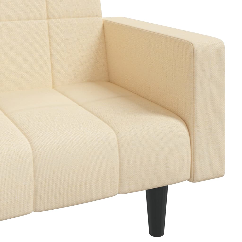 Slaapbank – Slaapstoel – Slaapbankje – Slaapbankje 2-zits – Bedbank – Blauw – Compact 2-Zits – Met Stabiel Metalen Frame