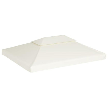 Partytenthoes – Tentluifel – Gazebohoes – Tenthulpstuk – Overkapping – Hoogwaardige PVC 310g/m² – Melkwit 3x4 Meter