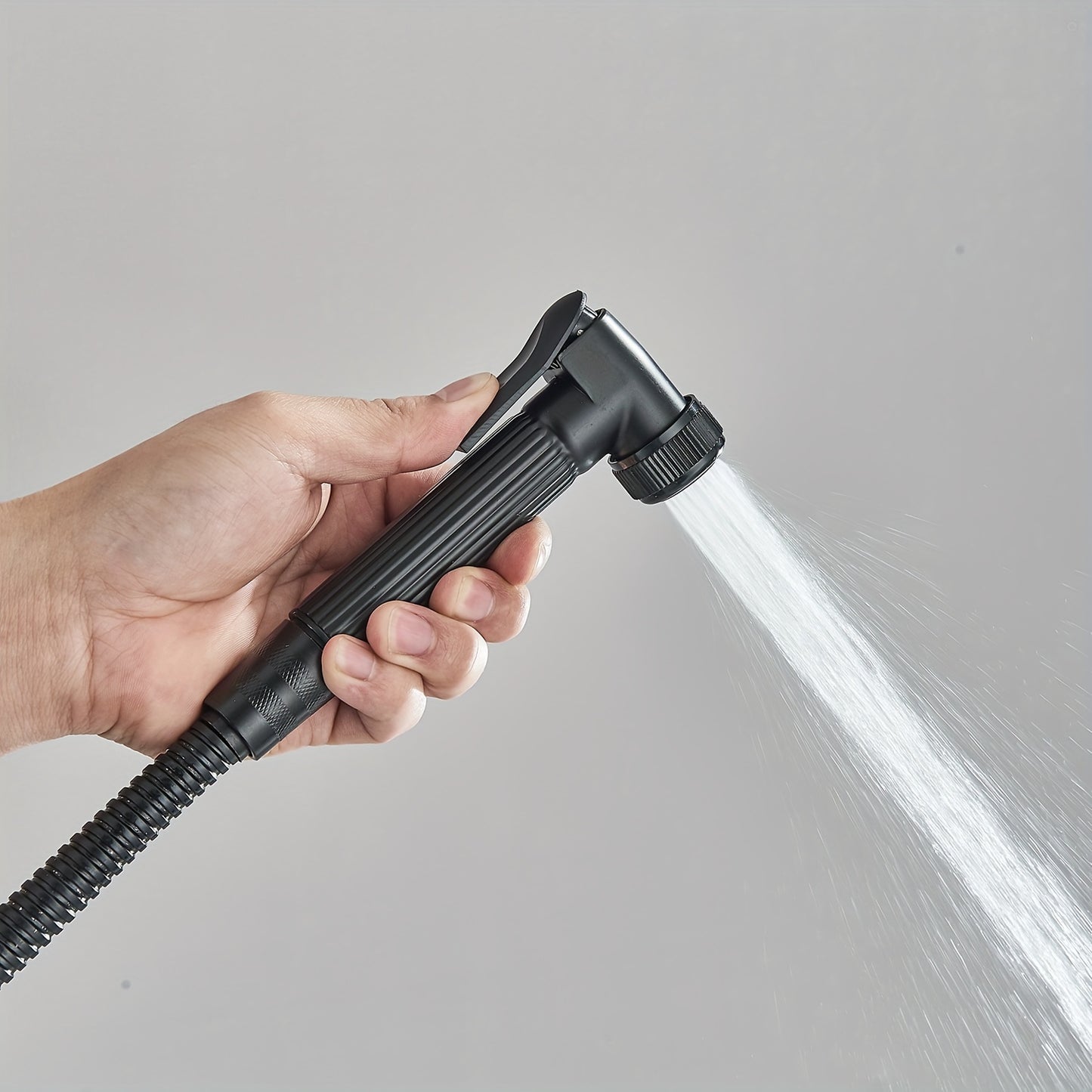 Matzwarte Doucheset – Douchepakket – Regendouche – Handdouche – Badkraan – 30,48 cm Vierkant – Messing – Dual-Function – Wandmontage – Verstelbare Plank – Geen Elektriciteit Nodig