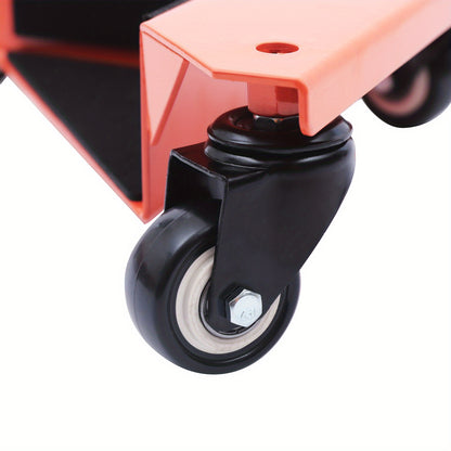 Bolderkar – Bolderwagen – Transportkar – Trolley – Trekker – 360° Draaibare Zwenkwielen – Duurzaam PP Materiaal