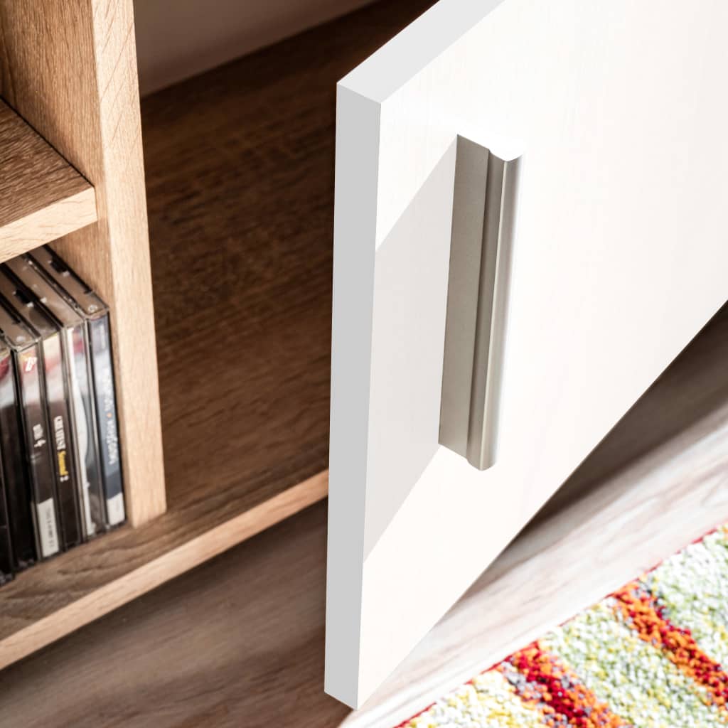 Tv Meubel – TV Kast – Wandmeubel – TV Dressoir – Wandkast – LED Verlichting – Spaanplaat Hoogwaardige Afwerking – USB Aansluiting