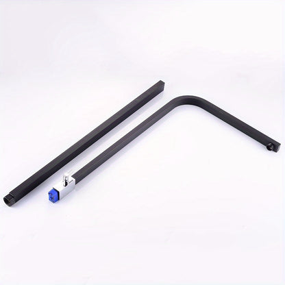 25CM Constant-Temperature Black Shower Set