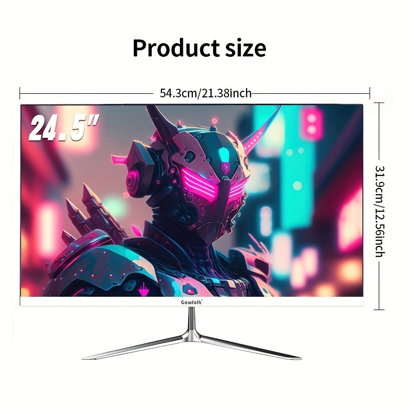 Curved Gaming Monitor – PC Monitor – Computerscherm – Beeldscherm – Display – 24,5 Inch – 100Hz Verversingssnelheid – 1ms Reactietijd