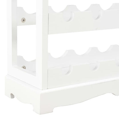 Wijnrek – Flessenrek – Barrek – Flessenhouder – Glazenrek – Stijlvol Design – Stevig Frame – Glazen Planken – Compact Opbergmeubel – Zwart