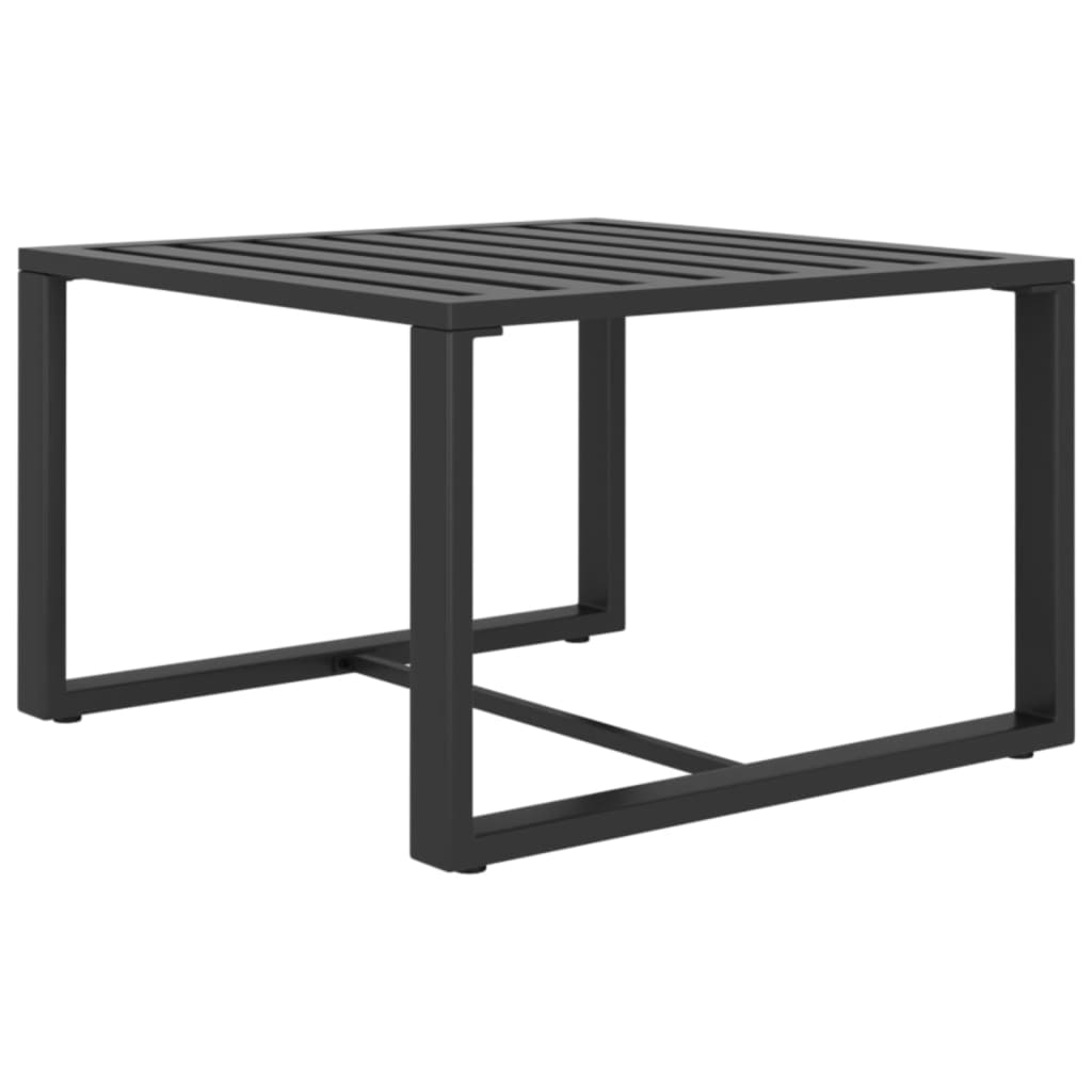 Loungeset – Tuinset – Loungeset Aluminium – Verstelbare Loungeset – Loungeset Met Tafel – Modulaire 9-delige Set – Weerbestendig Aluminium – Comfortabele Polyester Kussens
