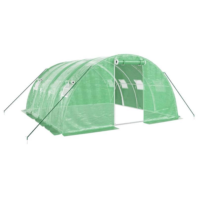 Kweekkas – Tuinkas – Groentekas – Serre – Plantenkas – Stevig Frame – 16 m² - 4x4x2m – Transparante Panels – Weerbestendig Design