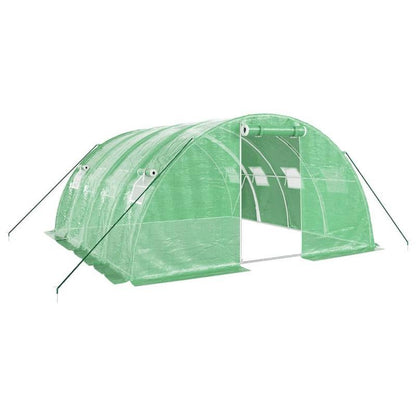 Kweekkas – Tuinkas – Groentekas – Serre – Plantenkas – Stevig Frame – 16 m² - 4x4x2m – Transparante Panels – Weerbestendig Design