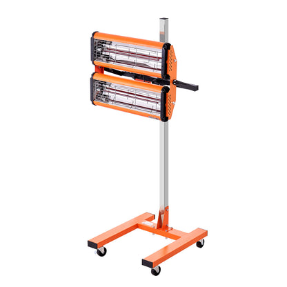 Verfbrander – Heteluchtpistool – Warmtepistool – Heatgun – Verfafbrander – 2200W Vermogen – 360° Draaibare Lampenkop
