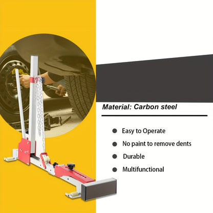 Dellenlifter – Dellenverwijderaar – Carrosseriereparatie Tool – Auto Deukentrekker – PDR Gereedschap – Carbonstaal – Maximale Trekkracht 450 kg – Hoogte Instelbaar 100-800 mm