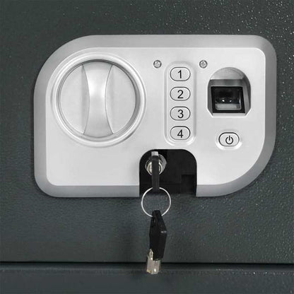 Kluisje – Geldkistje – Geldkluisje – Sleutelkluisje – Safe Box – Stalen Behuizing – Compact 25x35x25 cm – Veilig Sleutelslot – Anti-Inbraak – Discreet & Robuust