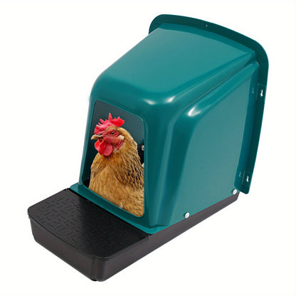 Nestbakken Kip – Kippennest, Legnest, Eibak, Kippenhok Nest – Set Van 5 – Duurzaam kunststof met ventilatie – Eenvoudig schoon te maken – Blauwgroene uitvoering – 2 Compartimenten