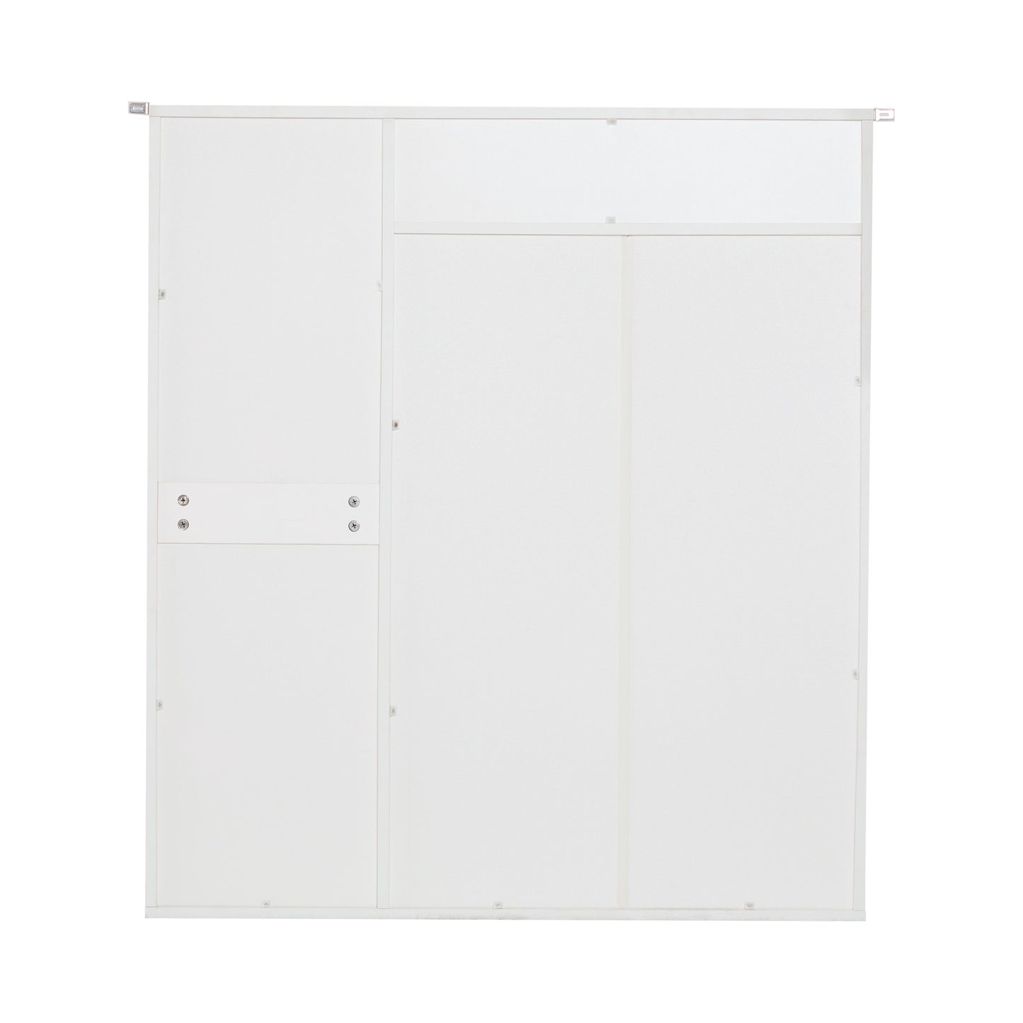 Schoenenkast – Schoenenrek – Schoenenkastje – Schoenopberger – Halmeubel – Verstelbare Planken – Warme Witte MDF Met Gouden Handgrepen