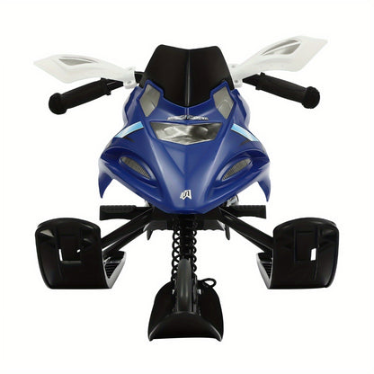 Mini slee – skislee – kinderslee – sneeuwslee – bobslee – Stuurfunctie en noodrem – Stevig ijzer tot 80 kg