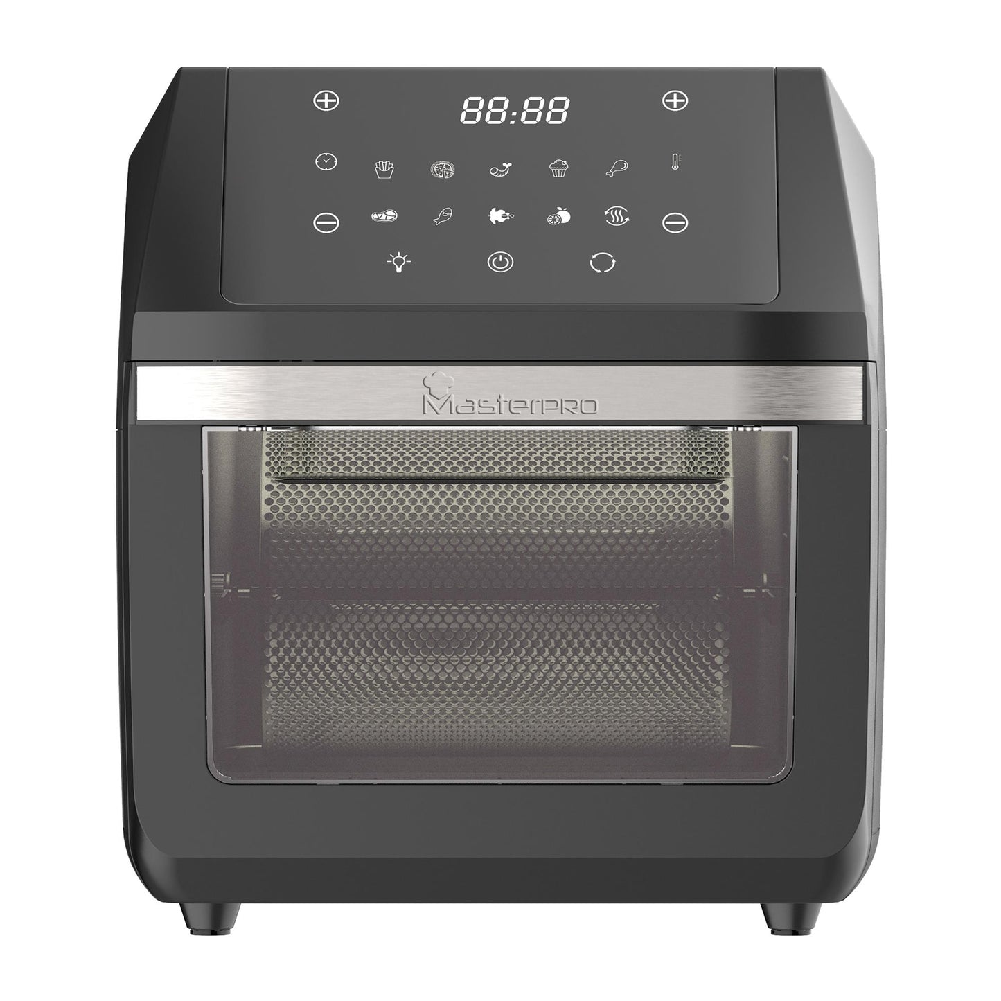 Airfryer – Heteluchtfriteuse – Airfryer Oven – Vetarm Koken – Digitale Touchscreen – 11L Inhoud – 1800W Vermogen – Temperatuur Instelbaar 80-200°C