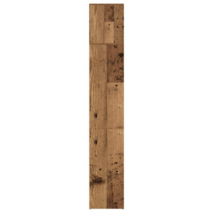 Boekenkast – Boekenrek – Opbergkast – Wandkast – Vakkenkast – 12 Vakken – Vochtafstotend Hout Met Old Wood Look