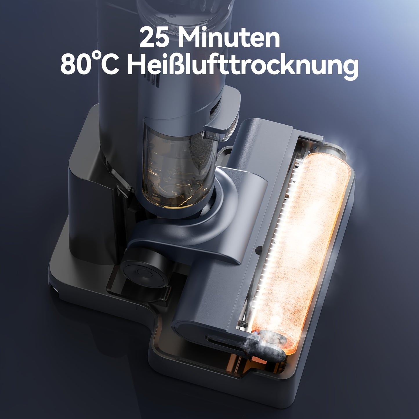 Natale Nat Potential Vacuüm – Stofzuiger – Zuigmachine – Schoonmaker – Vloerreiniger – Zelfreinigend Met Warm Water En Luchtdroogfunctie – Dubbele Randreiniging Met LED Display