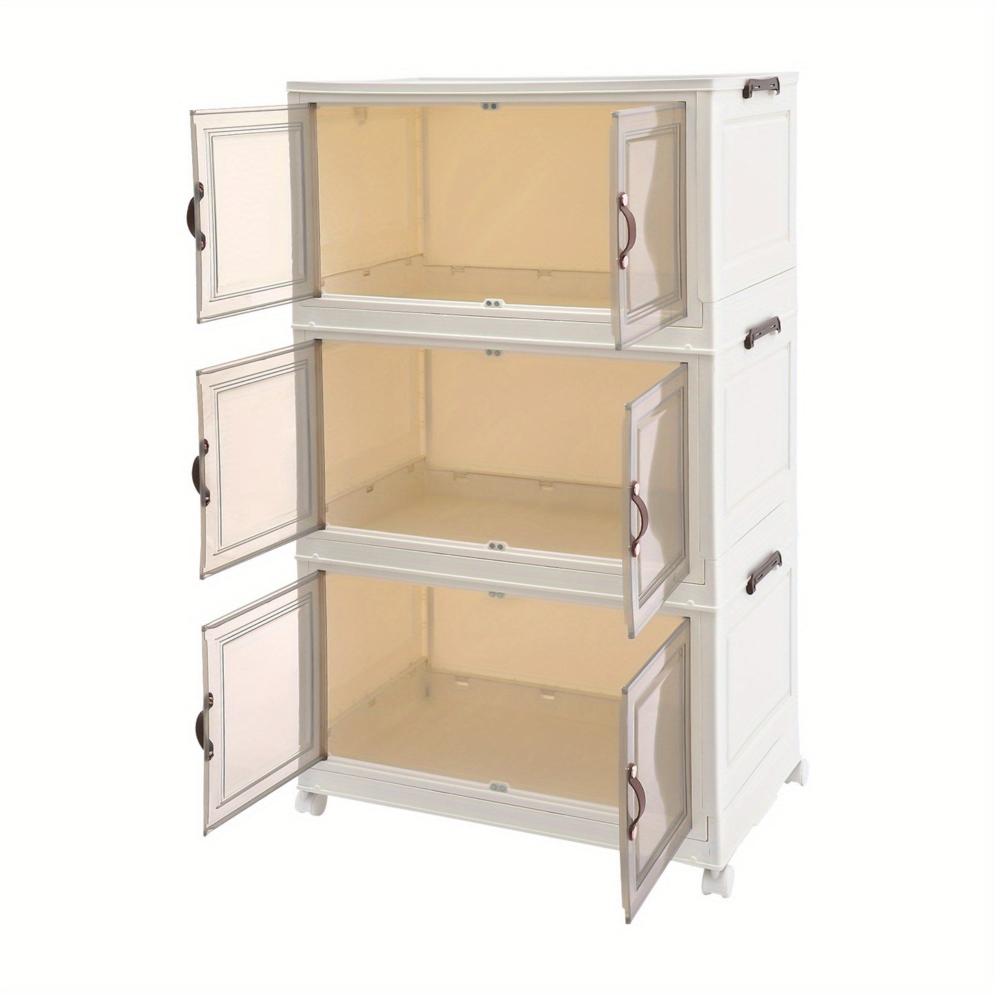 Opbergkast – Opbergbox – Opslagsysteem – Opbergrek – Opbergmeubel – Modulaire Indeling – Inclusief Zwenkwieltjes